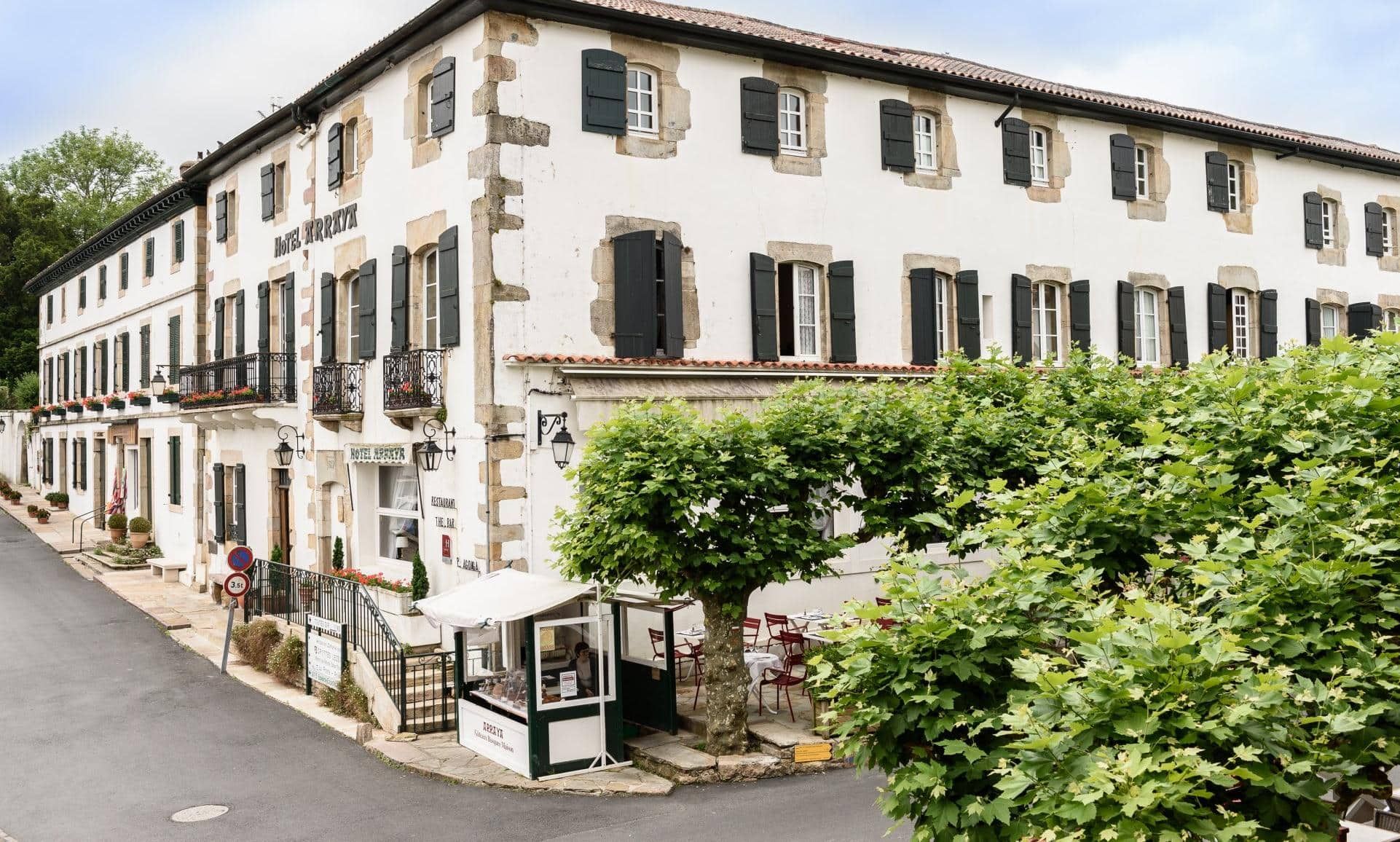 Facade fleurie