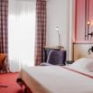 Chambre double rideaux ecossais