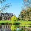 Vue chateau etang