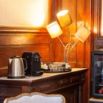 Chambre baldaquin coin tv