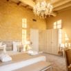 Chambre double doree lustre