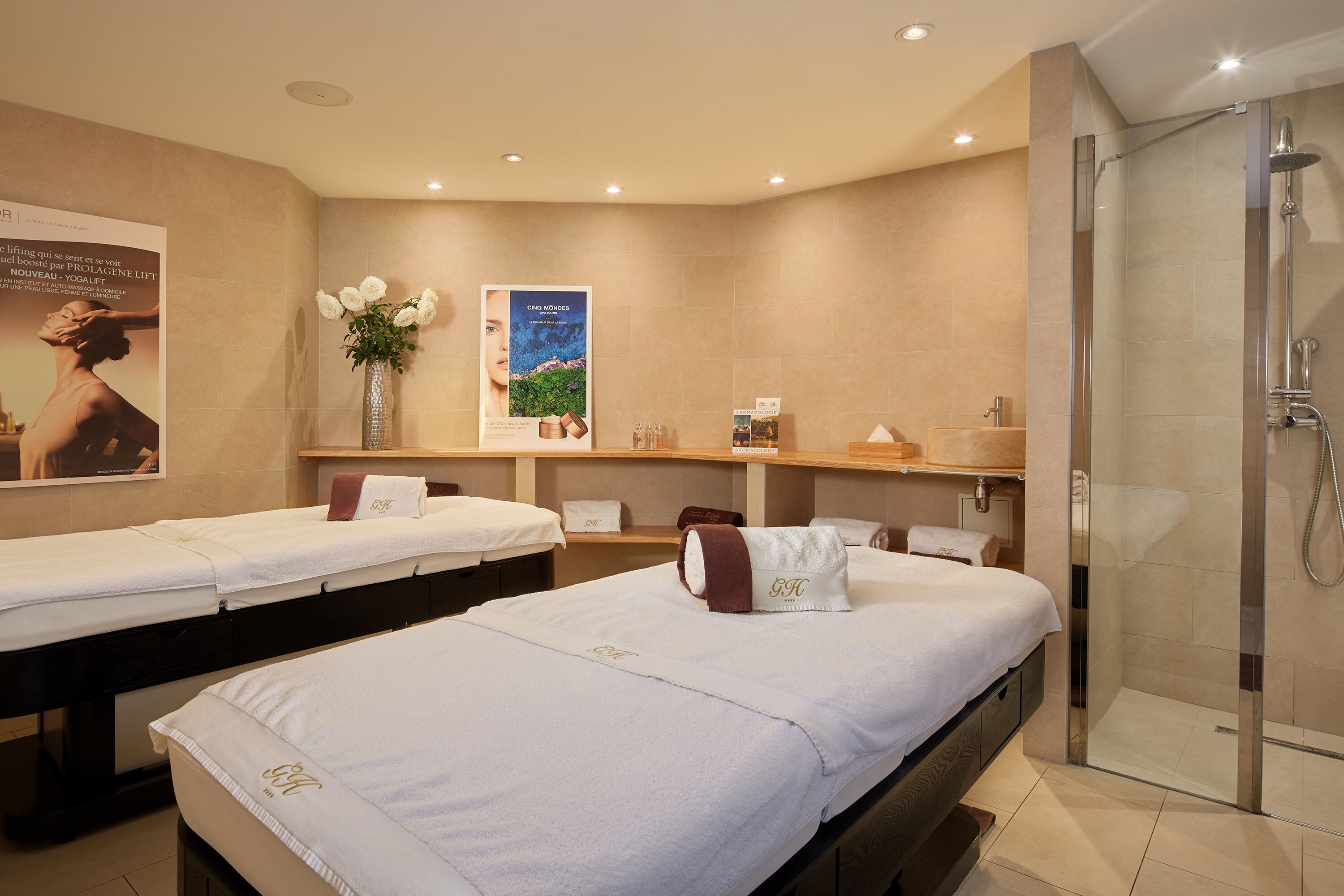 Cabines massage spa