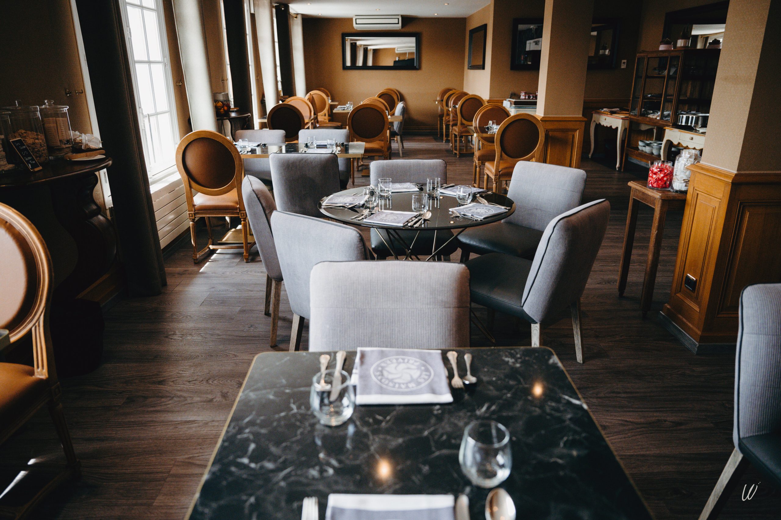 Restaurant marbre