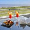 Cocktails balcon vue ocean