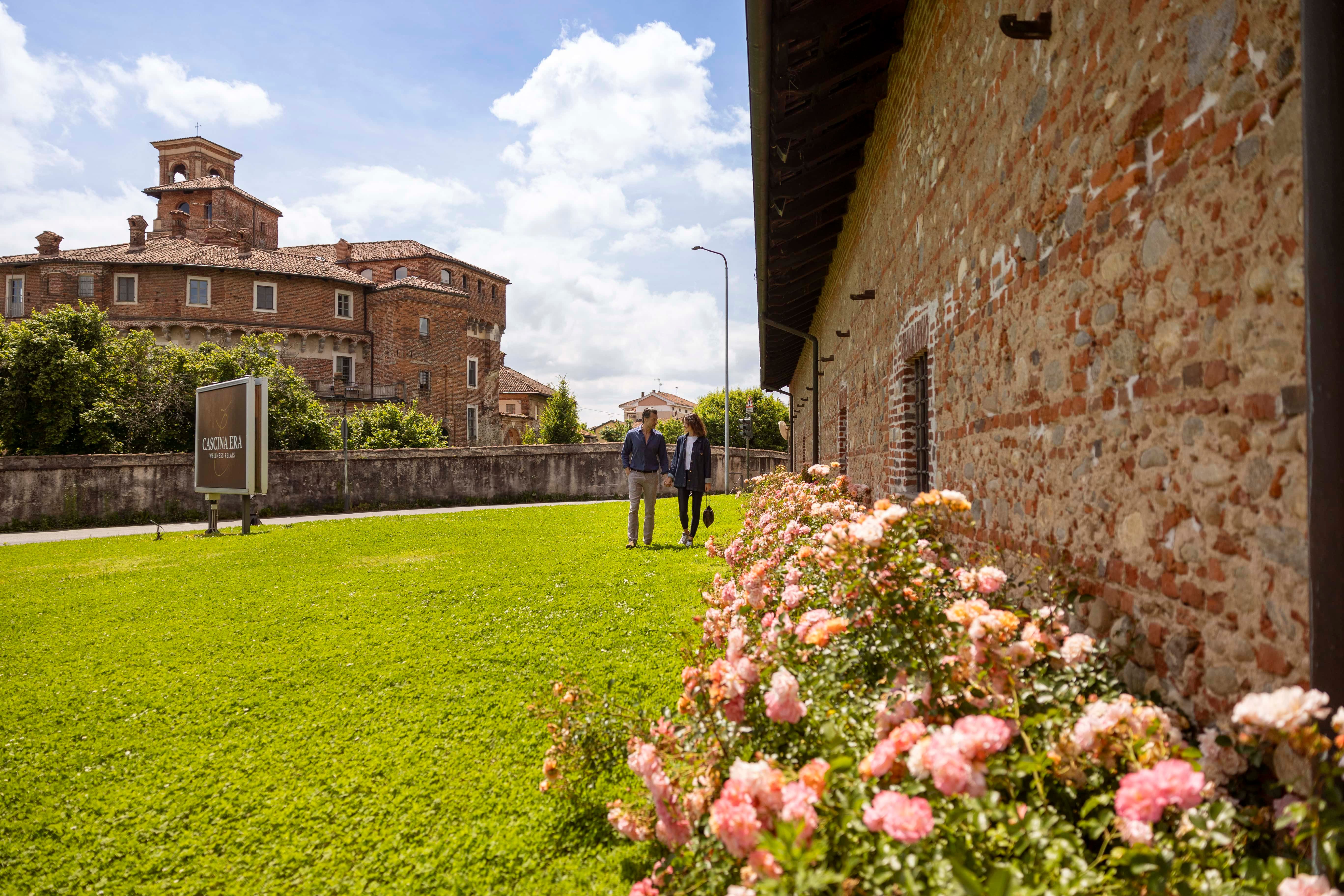 Jardin acces chateau