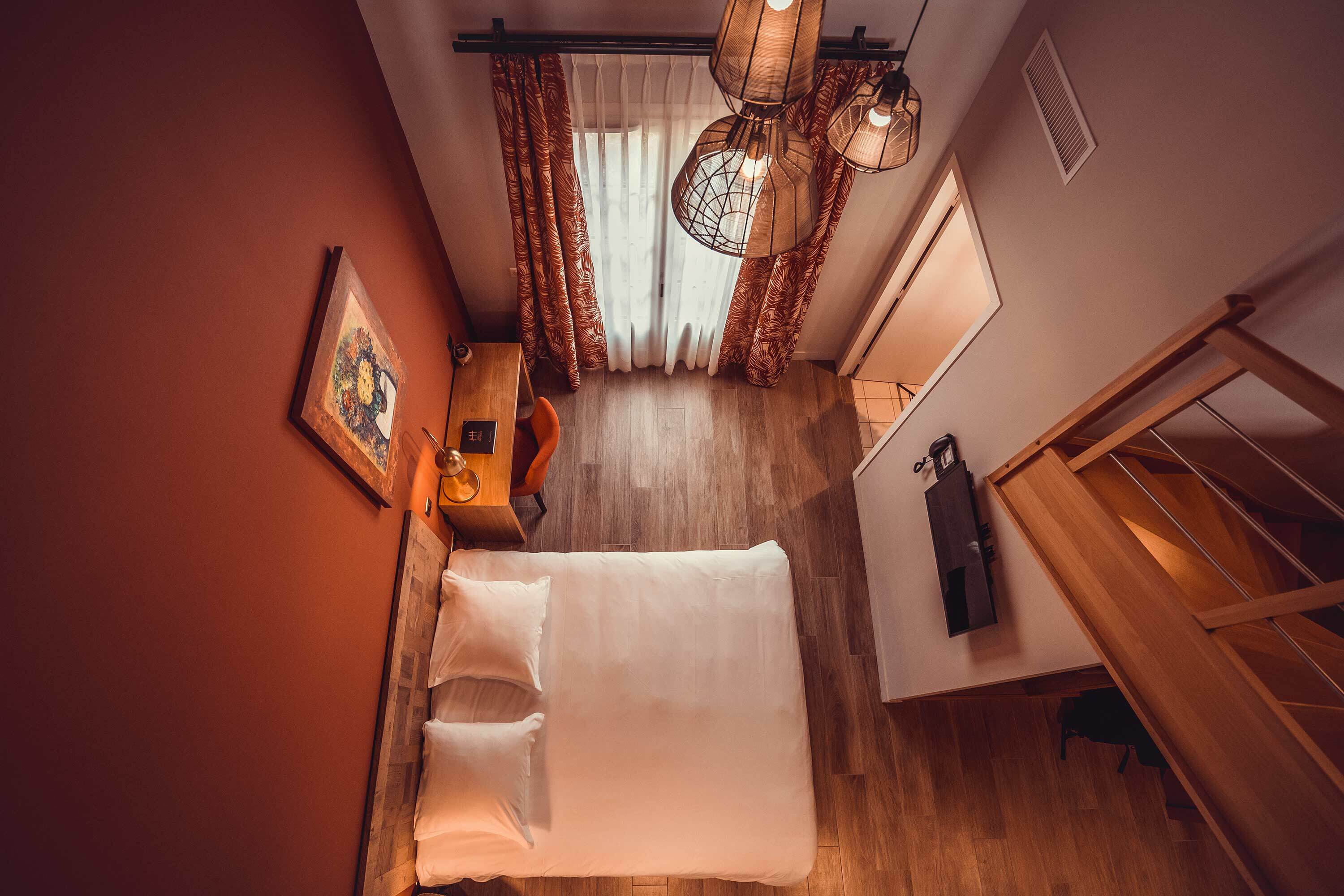 Chambre double vue plongee