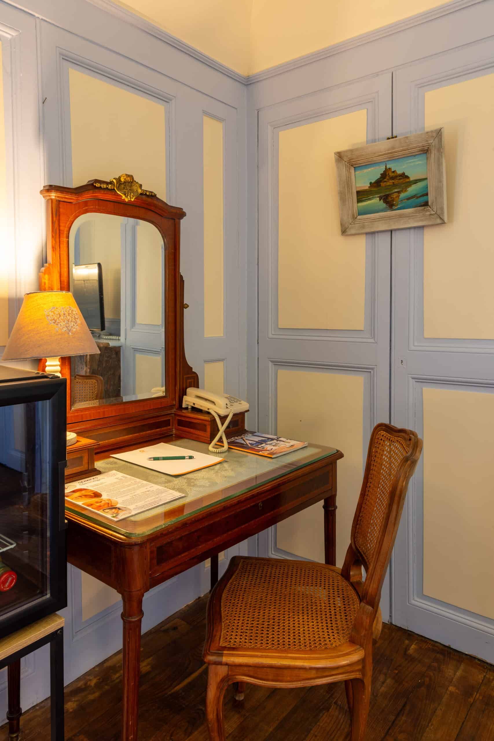 Chambre bureau vintage