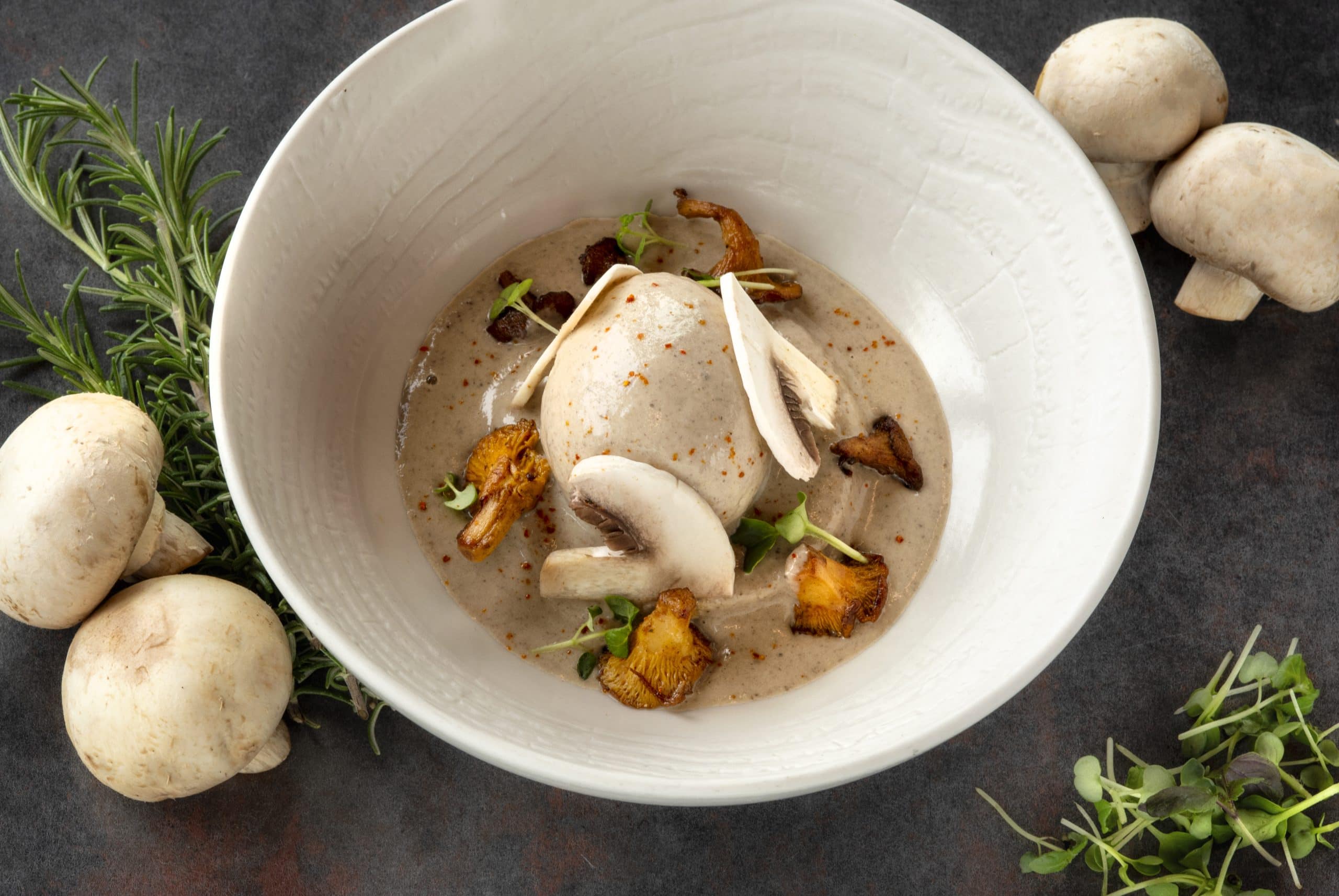 Entree champignons