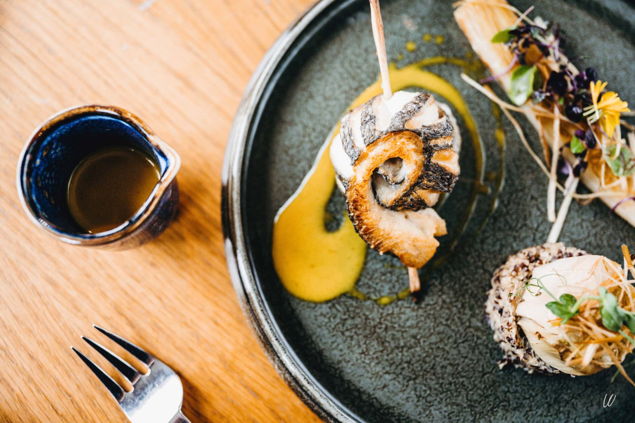 Restaurant plat poisson