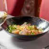 Plat saint jacques salade