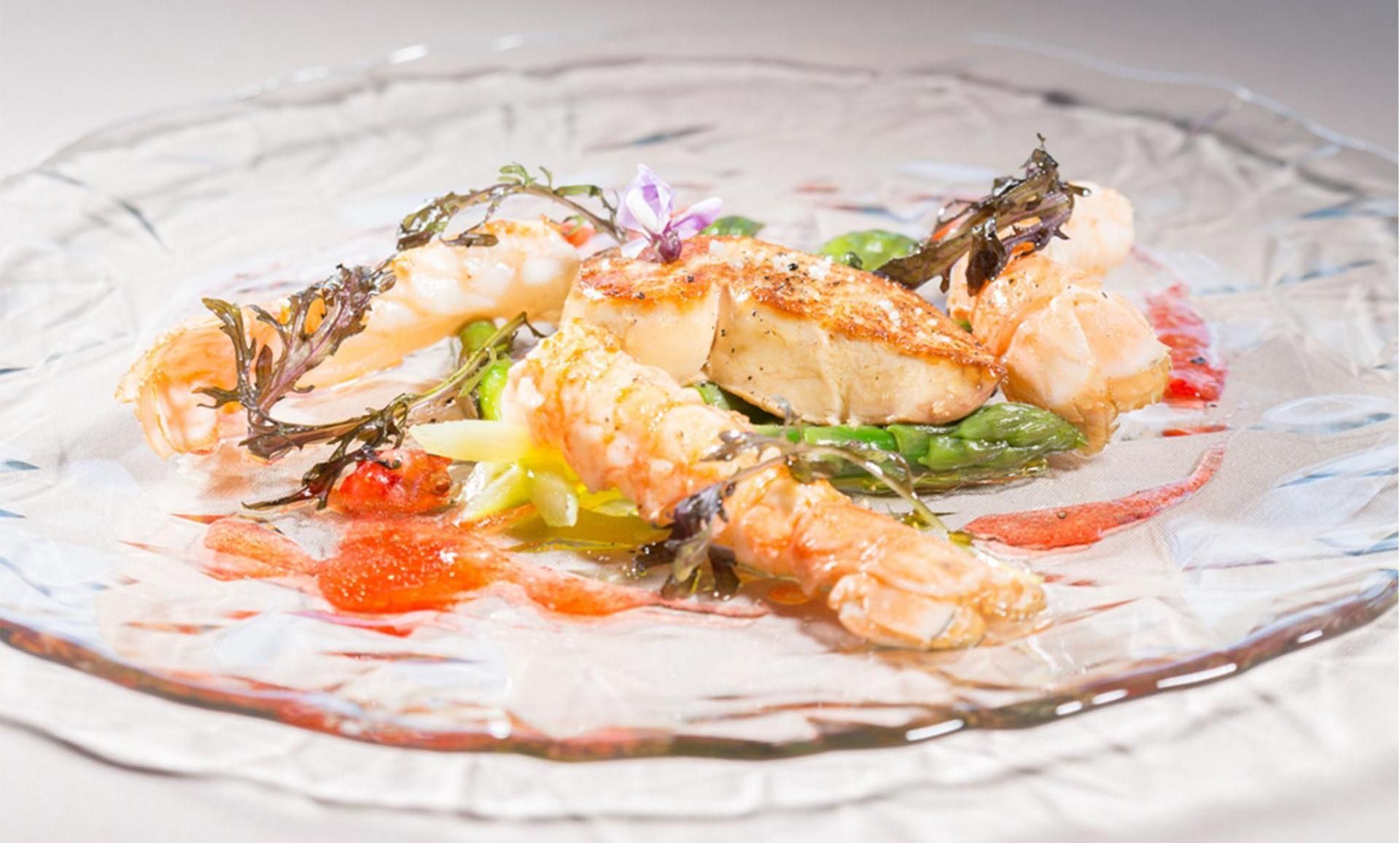 Plat langoustines