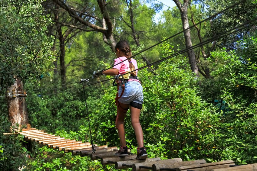 Pont Suspendu No limit Aventure
