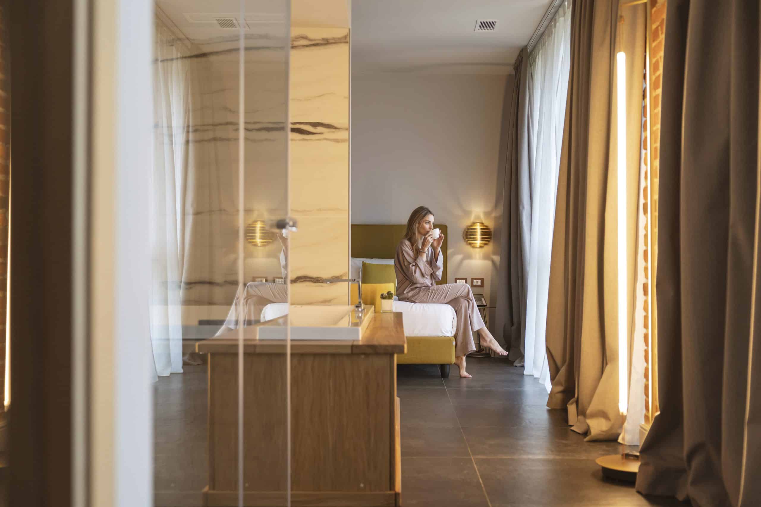 Chambre suite baignoire
