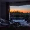 Chambre double vue coucher de soleil