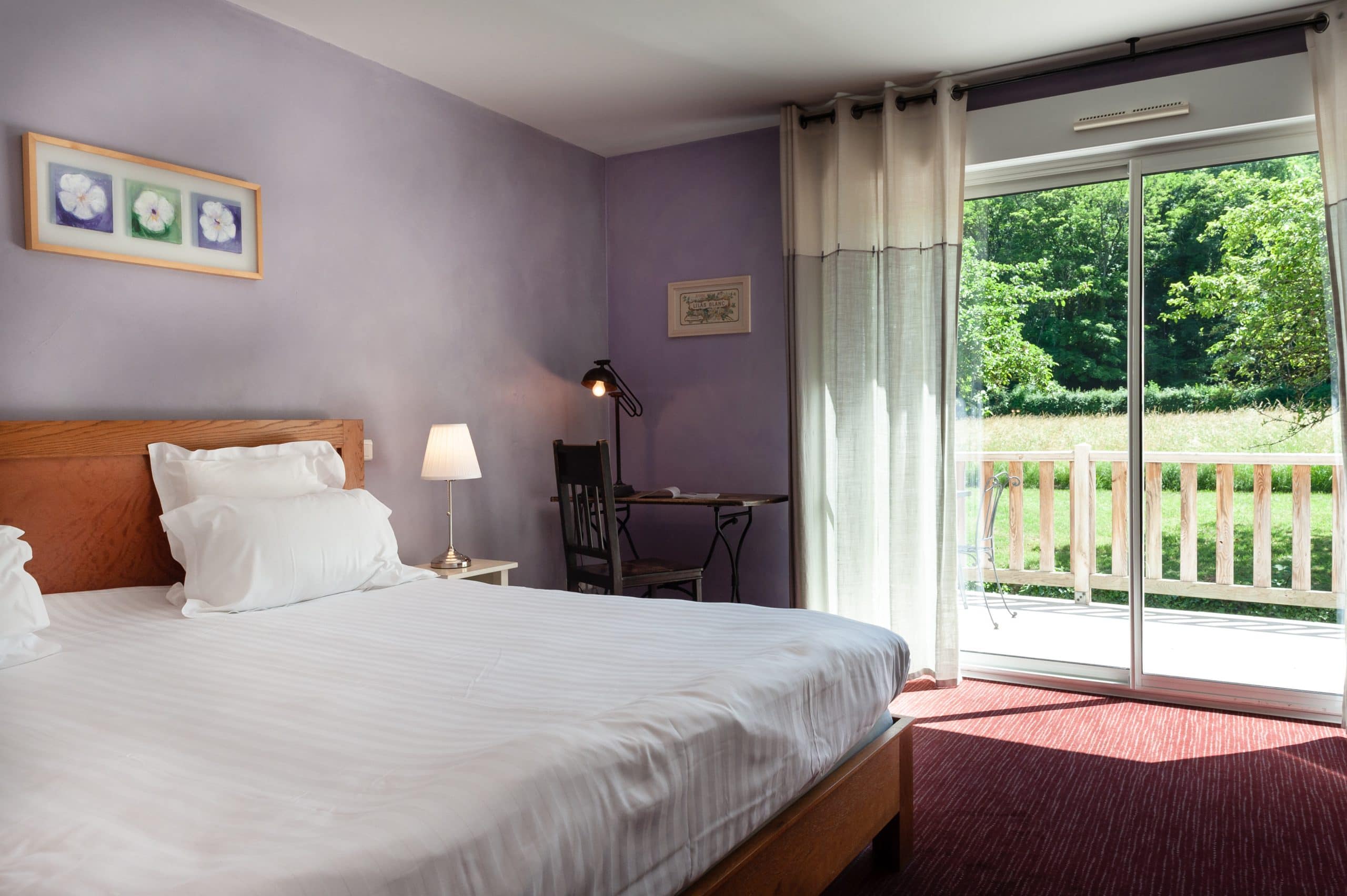 Chambre double lavande