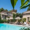 Piscine exterieure chateau