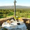Table dressee vue golf