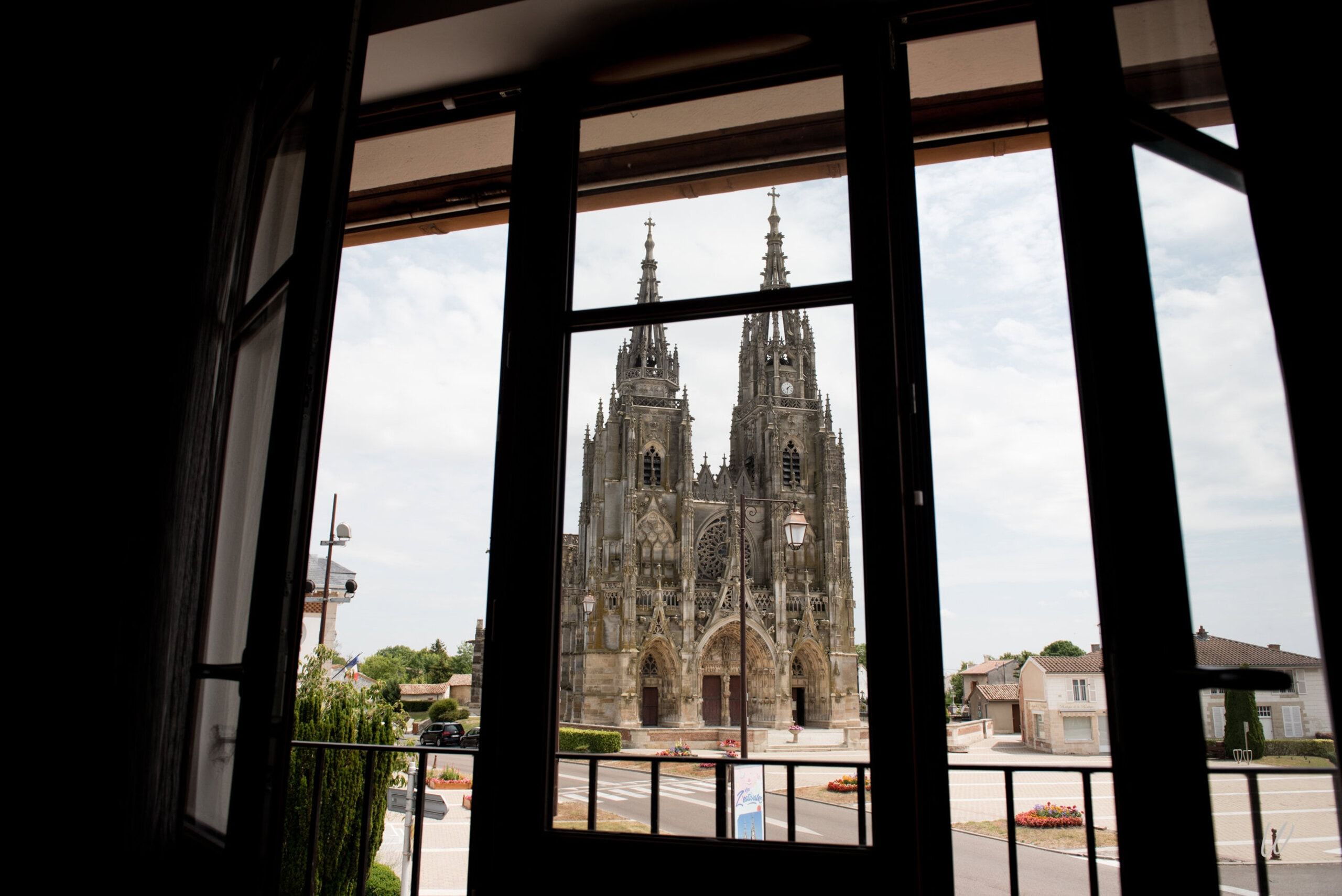 Vue fenetre cathedrale