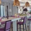 Restaurant tables hautes