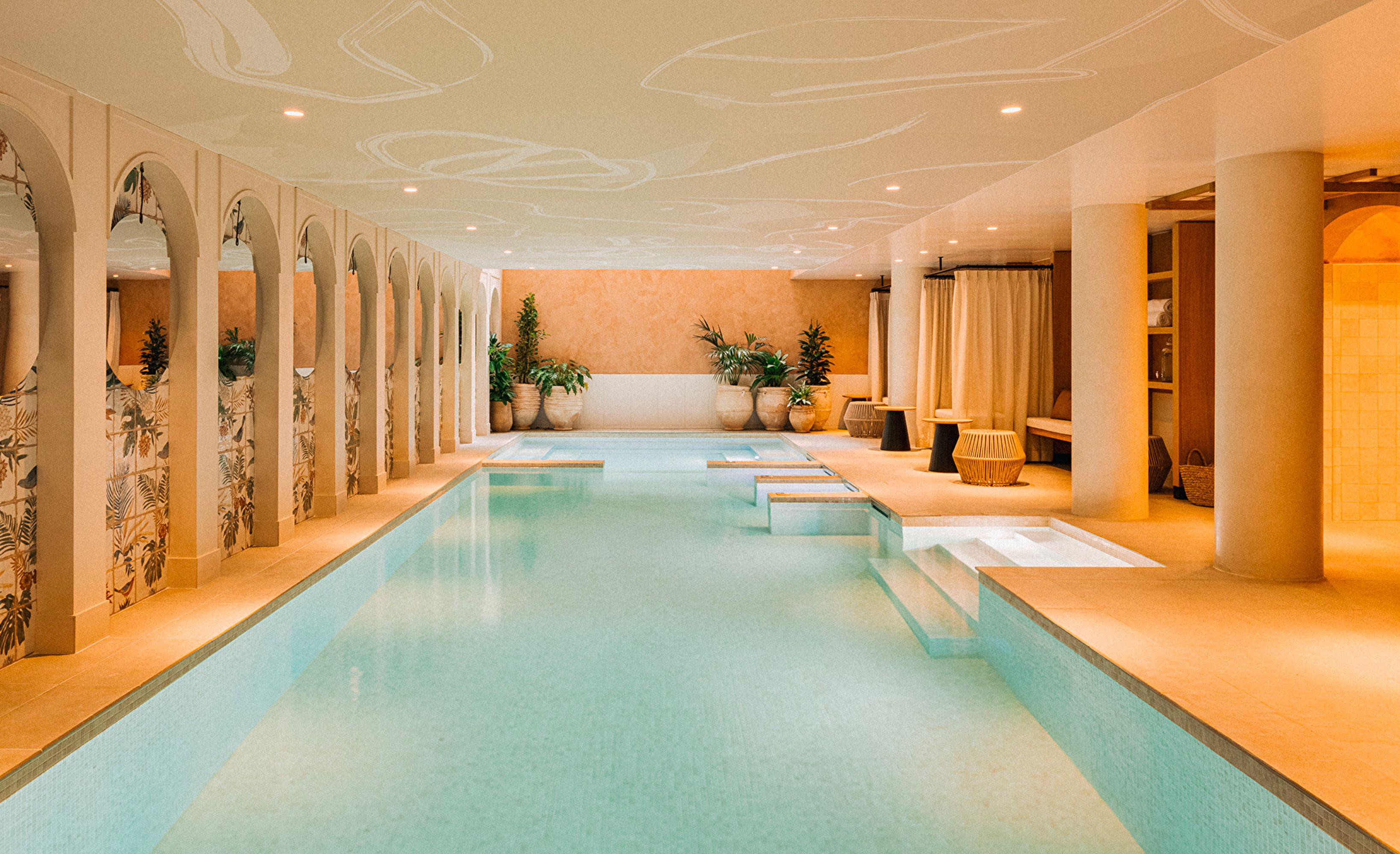 Spa piscine interieure