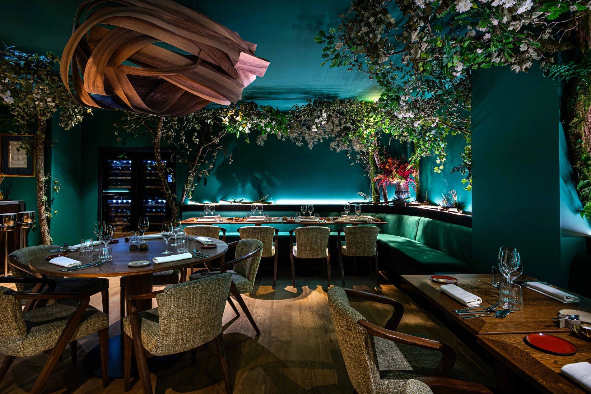 Restaurant empreinte