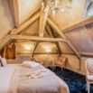 Chambre double mansardee