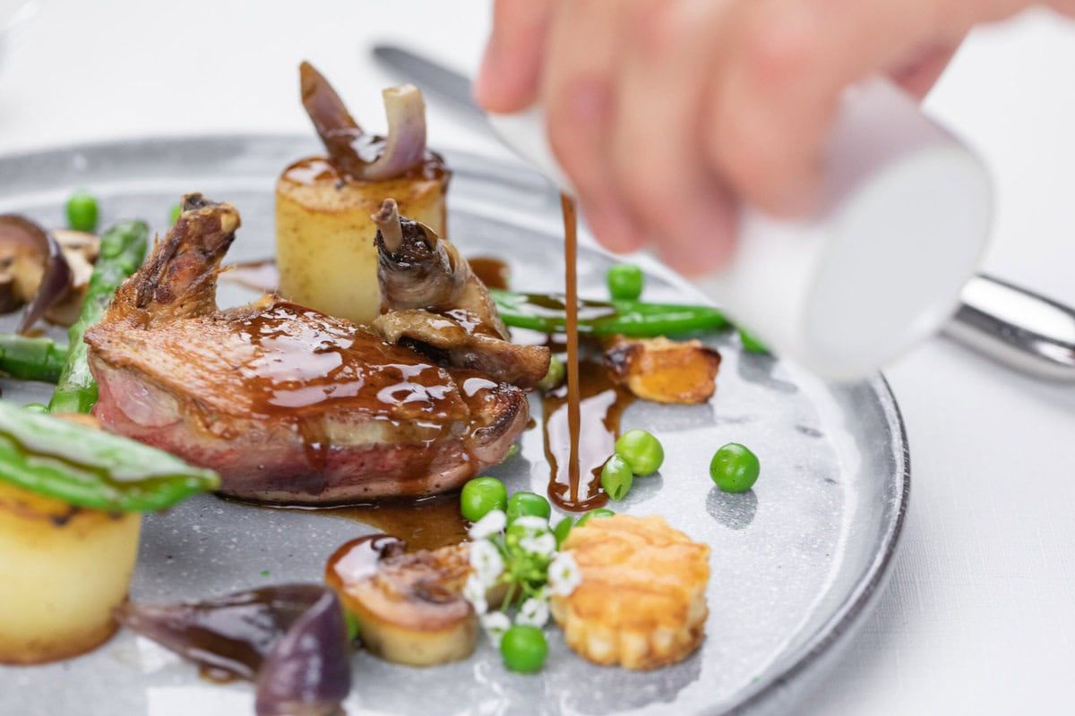 Plat caille