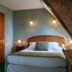 Chambre double mansardee
