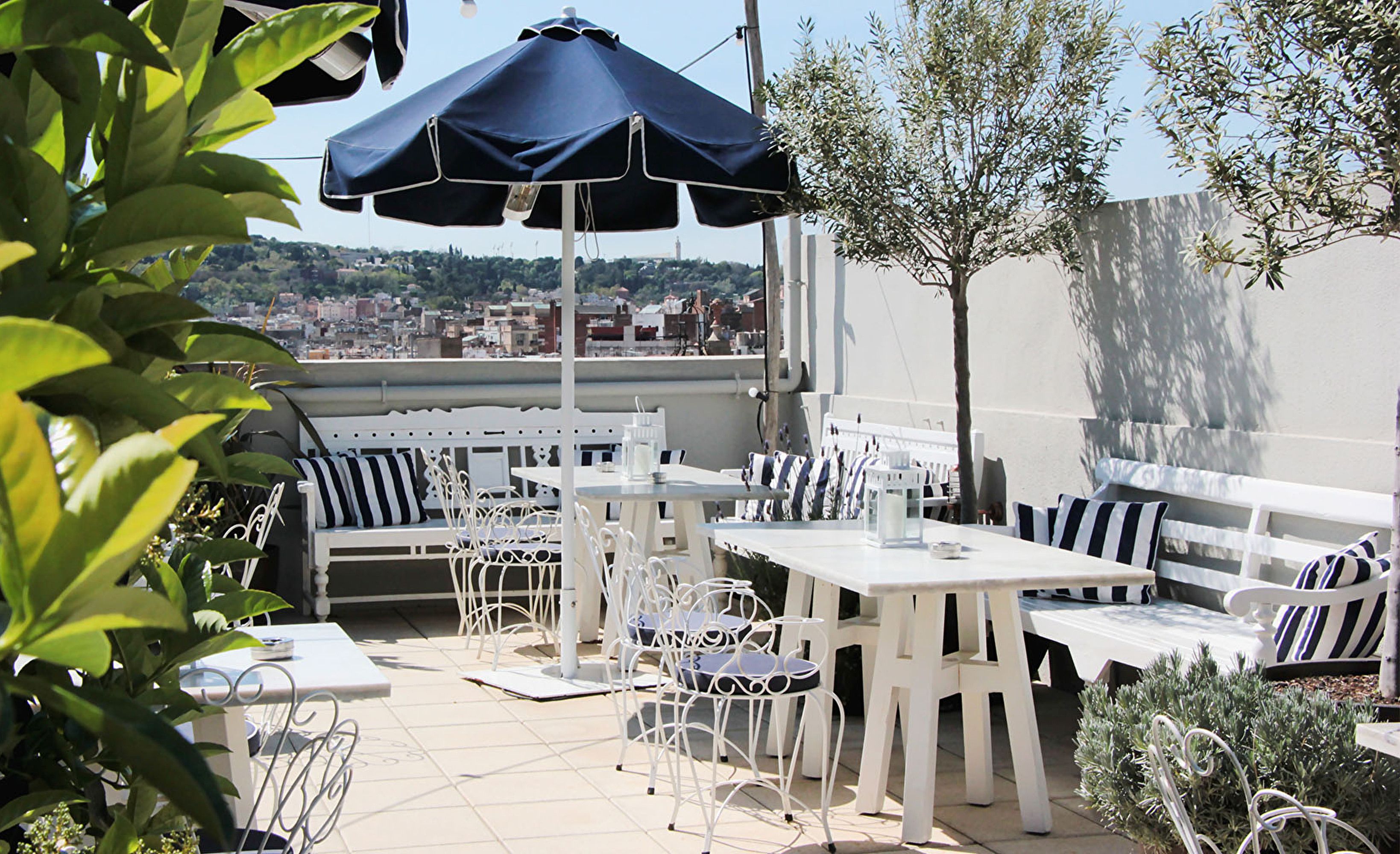 Rooftop terrasse vue barcelone
