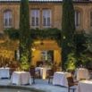 Restaurant terrasse soir