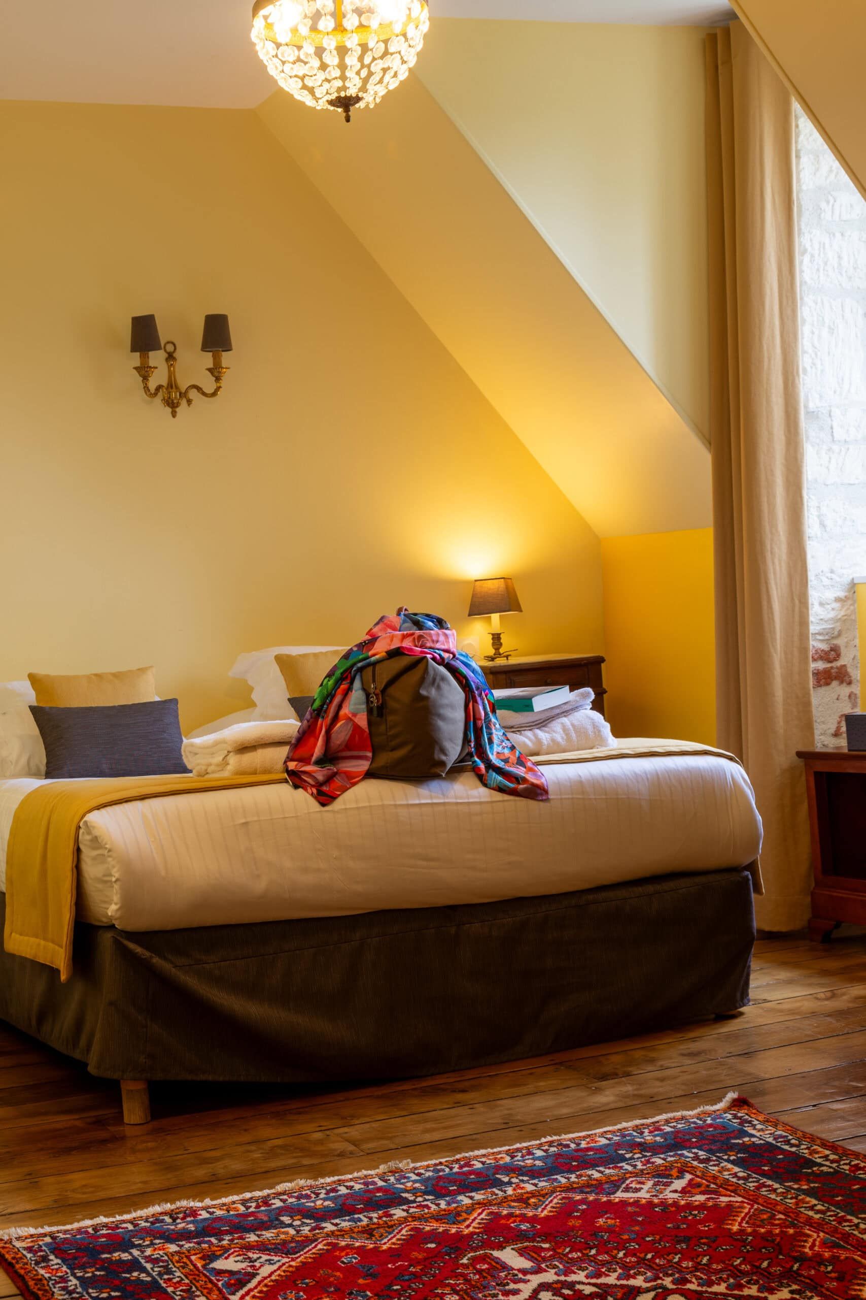 Chambre mansardee double