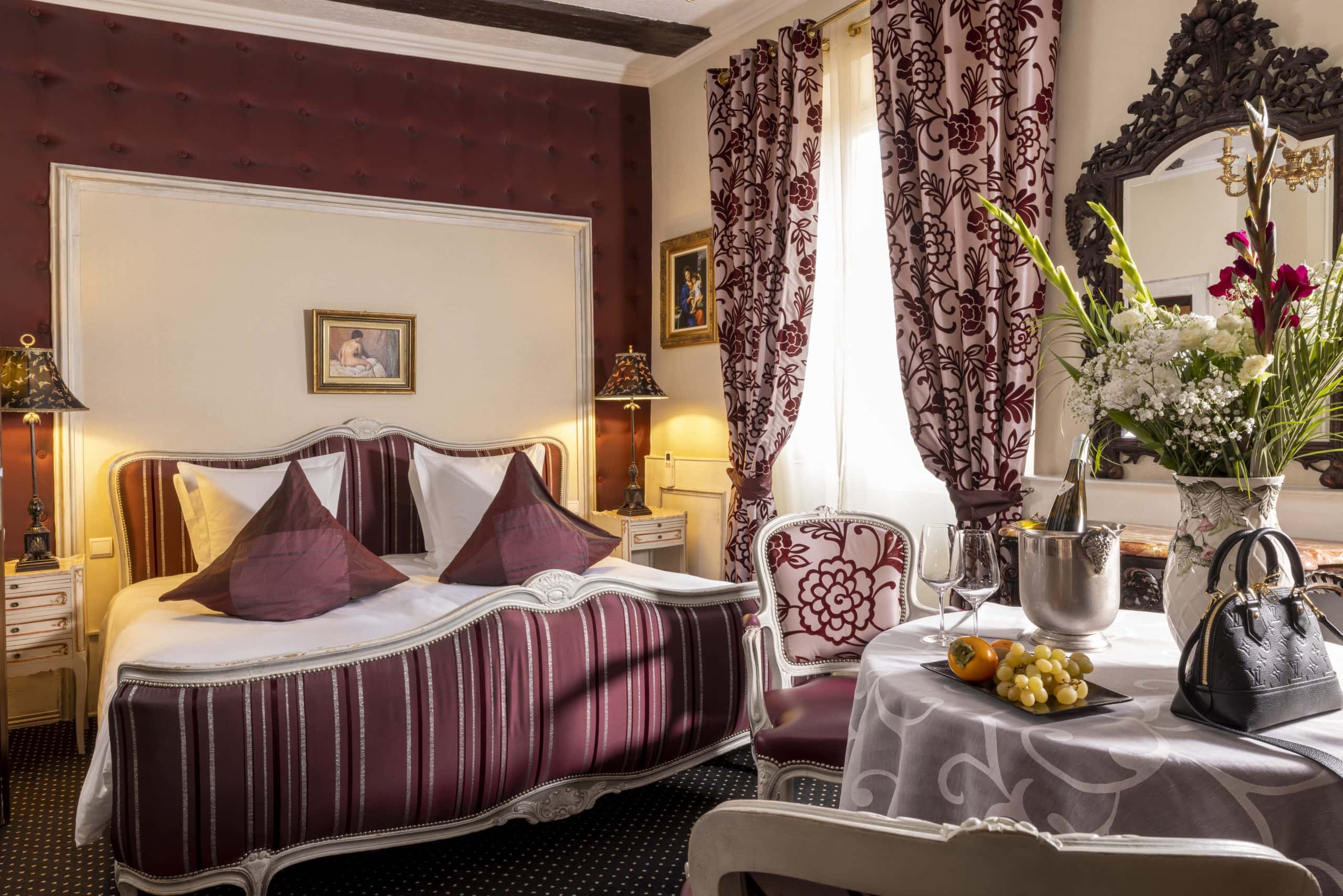 Chambre double bordeaux