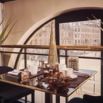 Petit dejeuner vue place