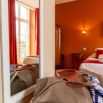 Chambre double orange vue