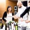 Atelier cuisine Ducasse avec chef et trois élèves