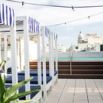 Rooftop piscine cabanas
