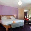 Chambre double violette