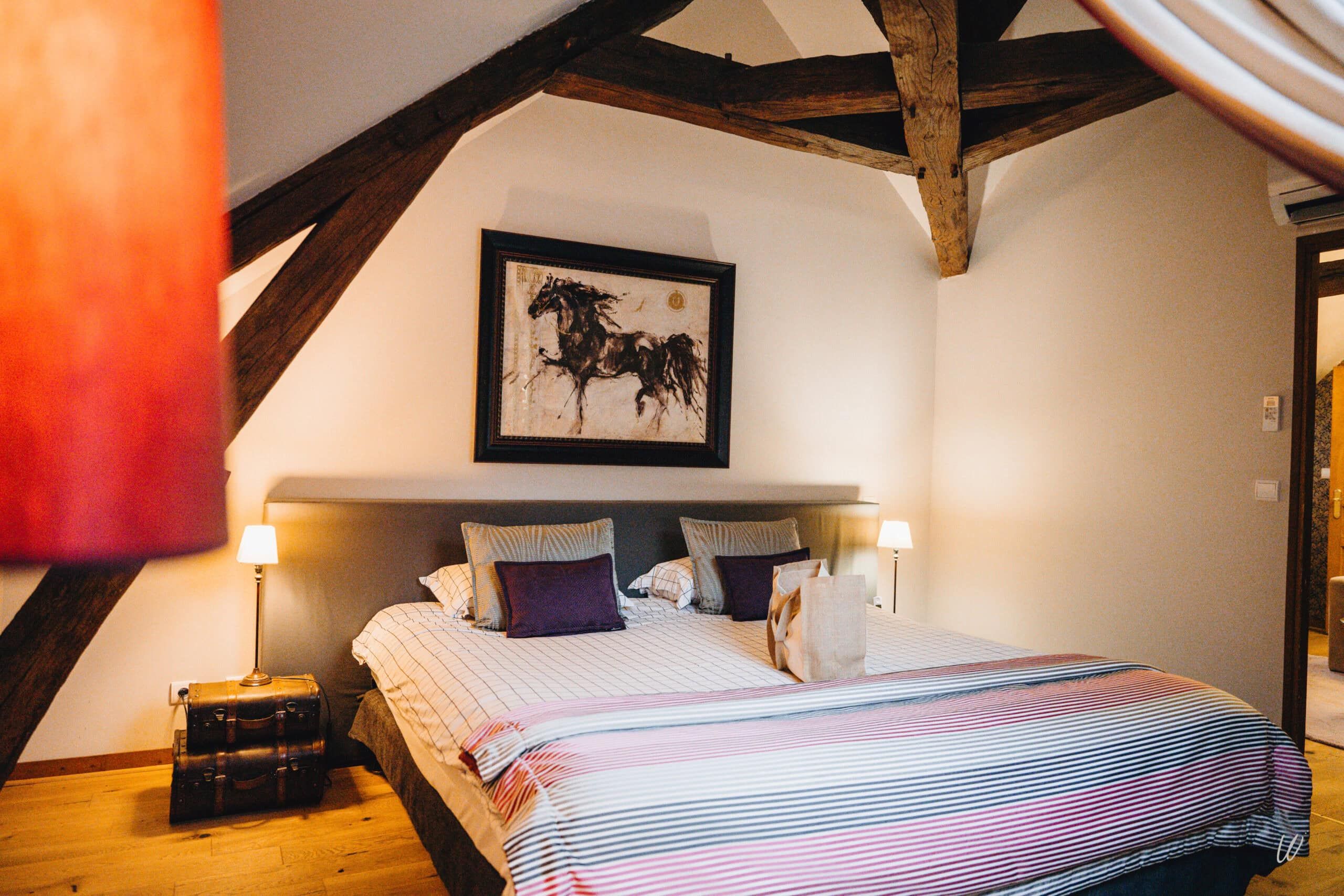 Chambre mansardee cheval