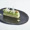 Dessert signature pistache pomme