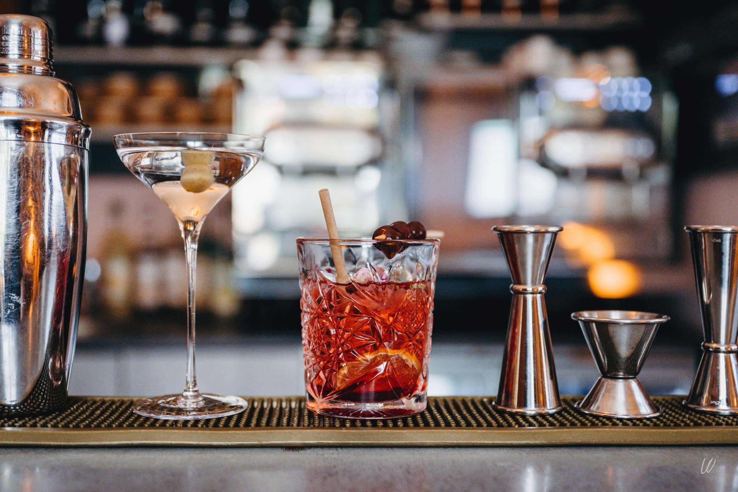 Bar cocktails