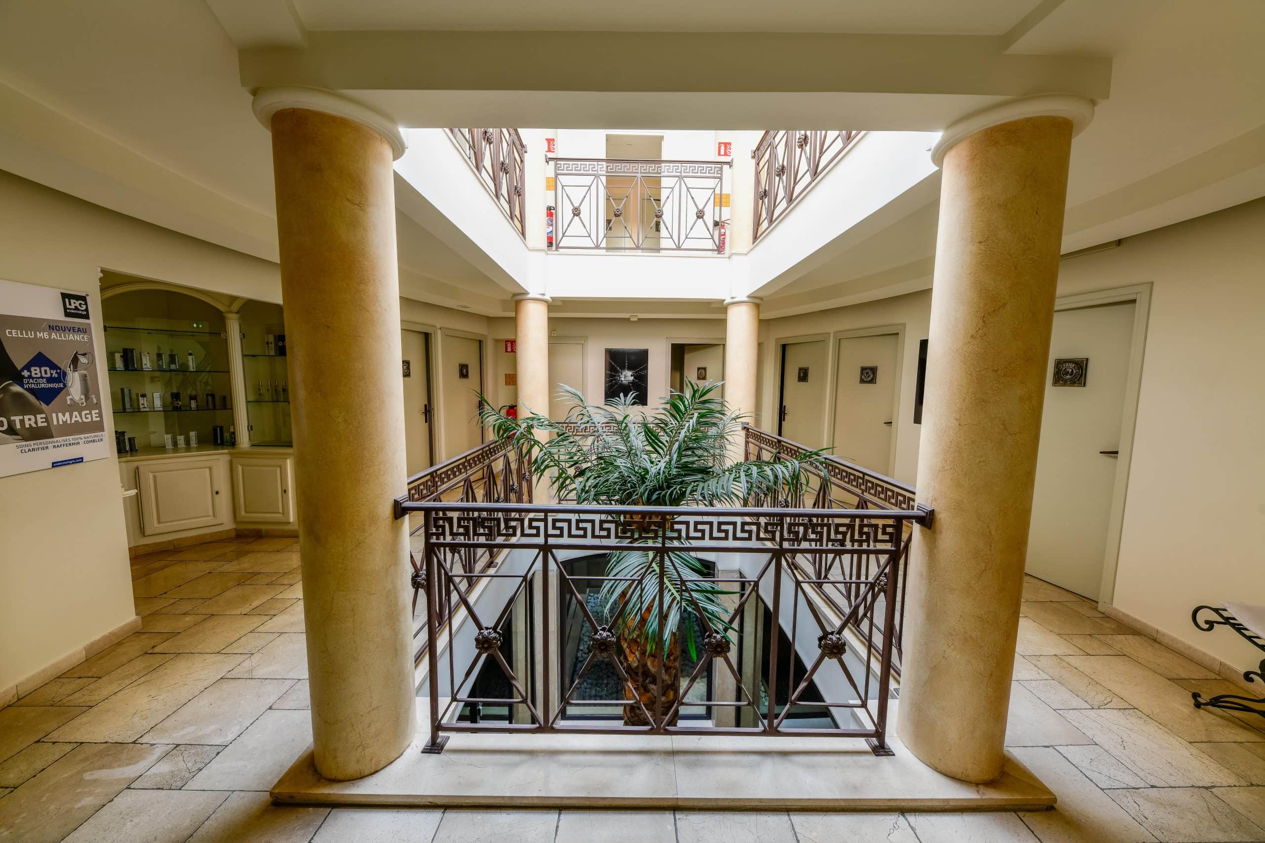 Lobby atrium