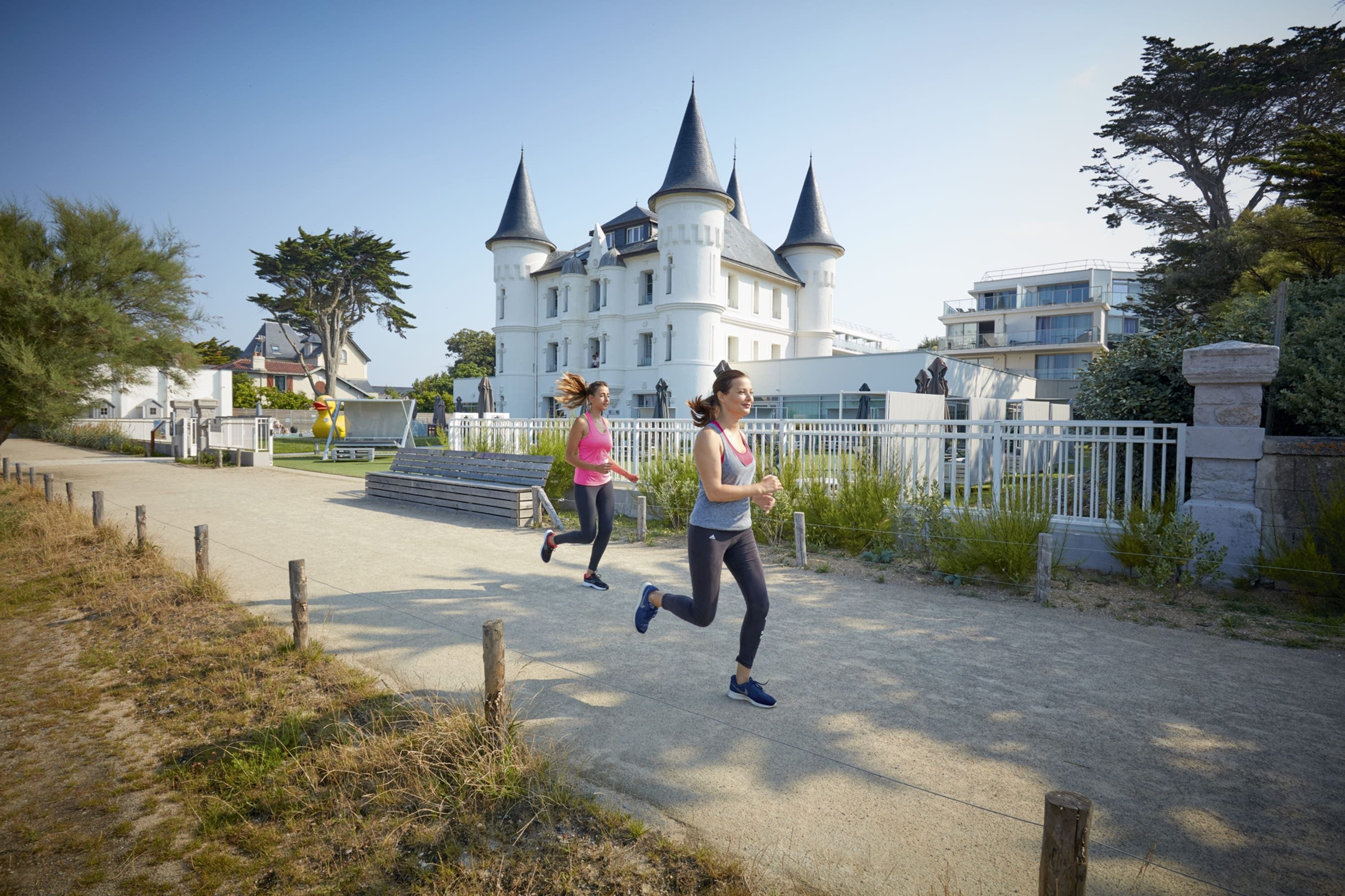 Ambiance running bord de mer
