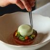 Restaurant plat gastronomique tomate