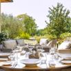 Restaurant table exterieure