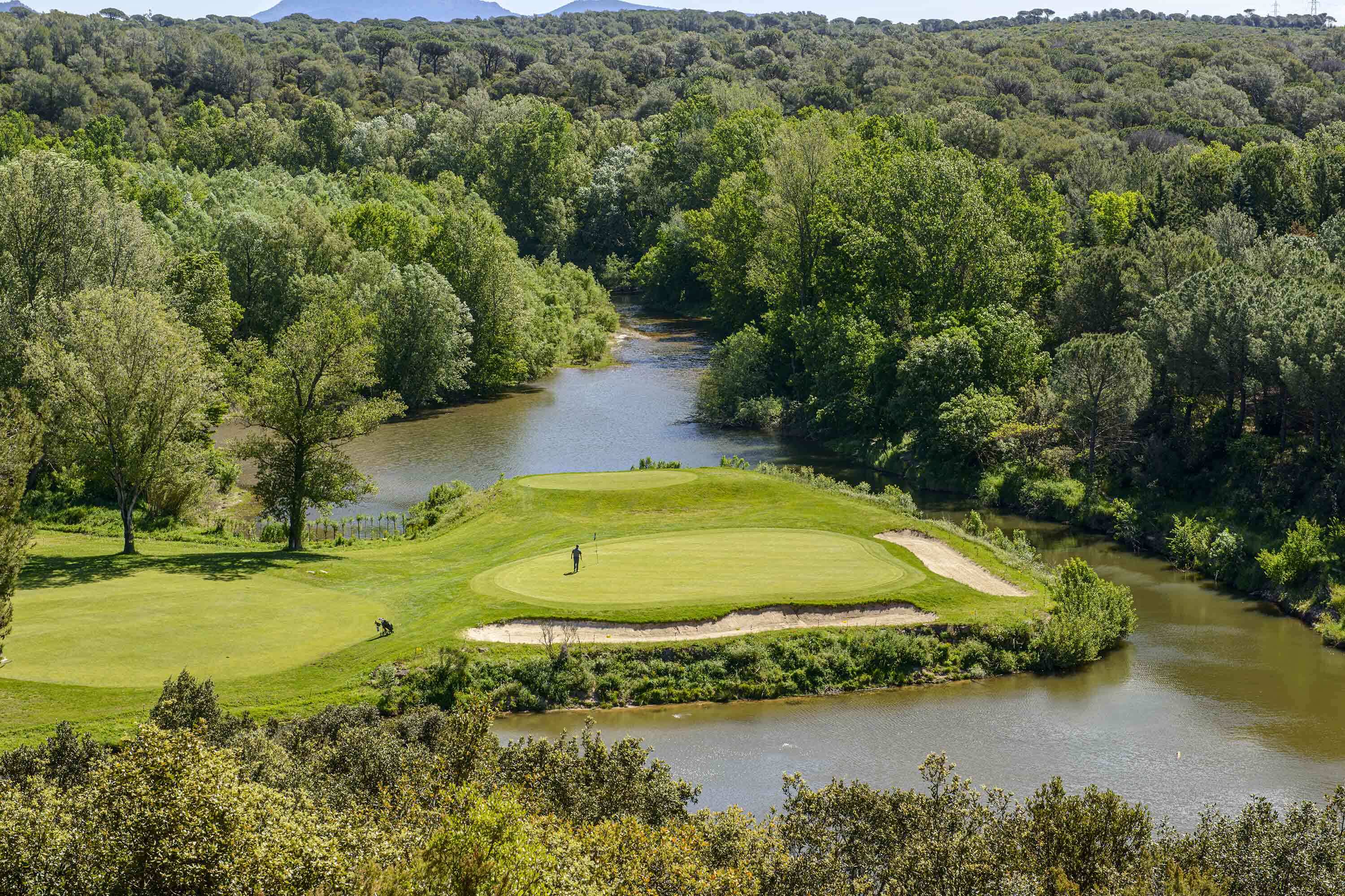 Vue golf riviere