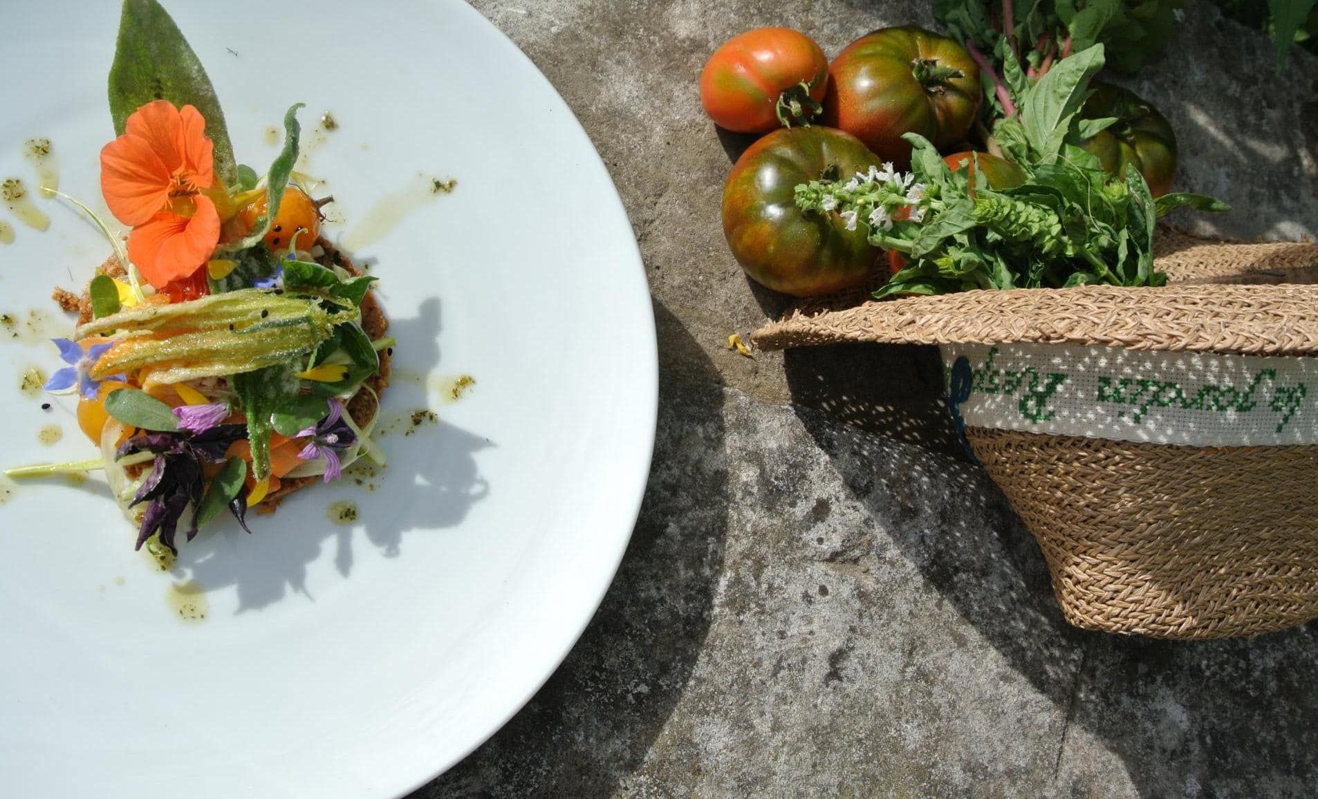 Entree salade jardin