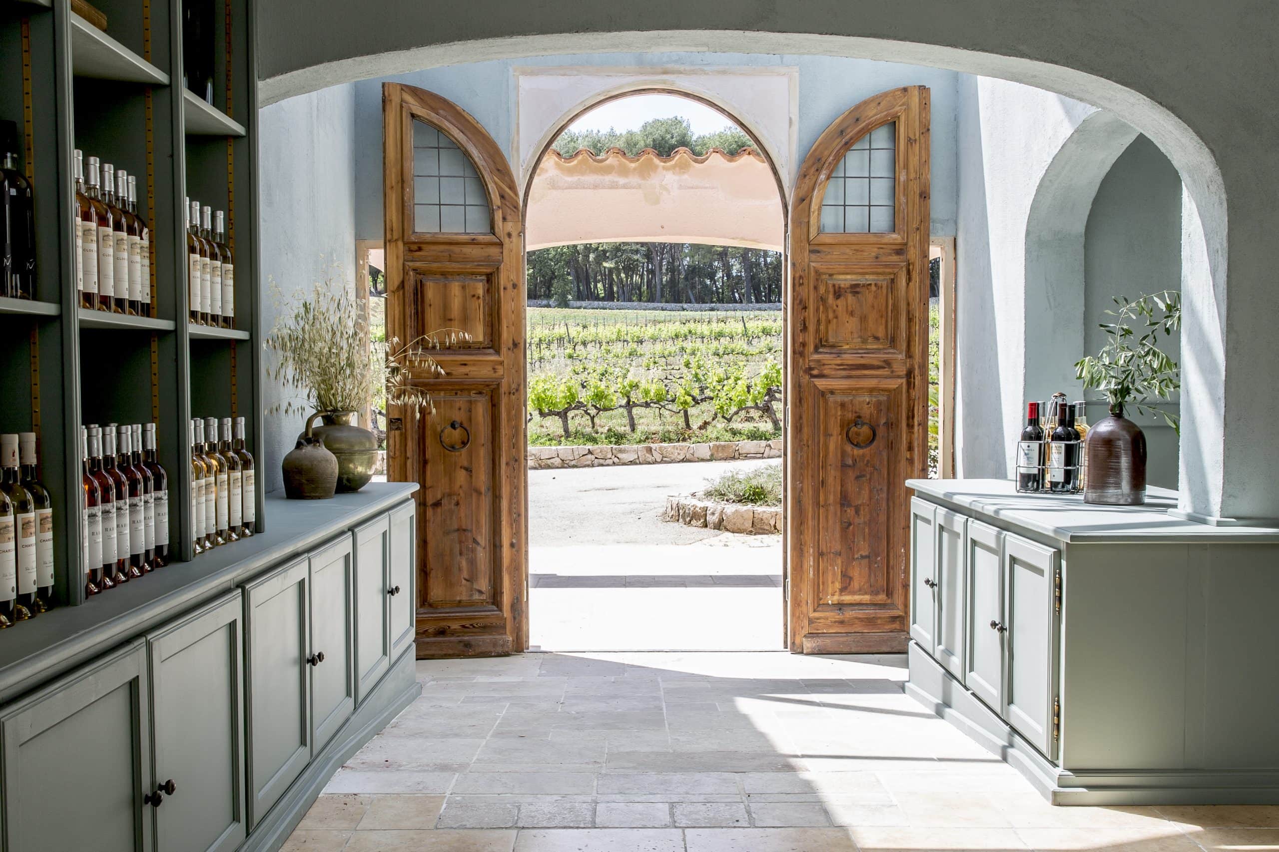 Caveau vins