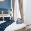 Chambre double bleue