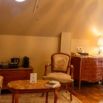 Chambre mansardee coin cafe