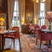 Restaurant vue rideaux